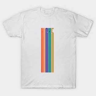 HIGH FIVE COLORFUL TYPO T-Shirt